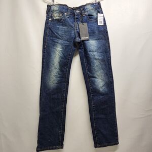 True Religion Kids Geno Relaxed Slim 10 NWT Dark Blue Horseshoe Stitch 483457DL